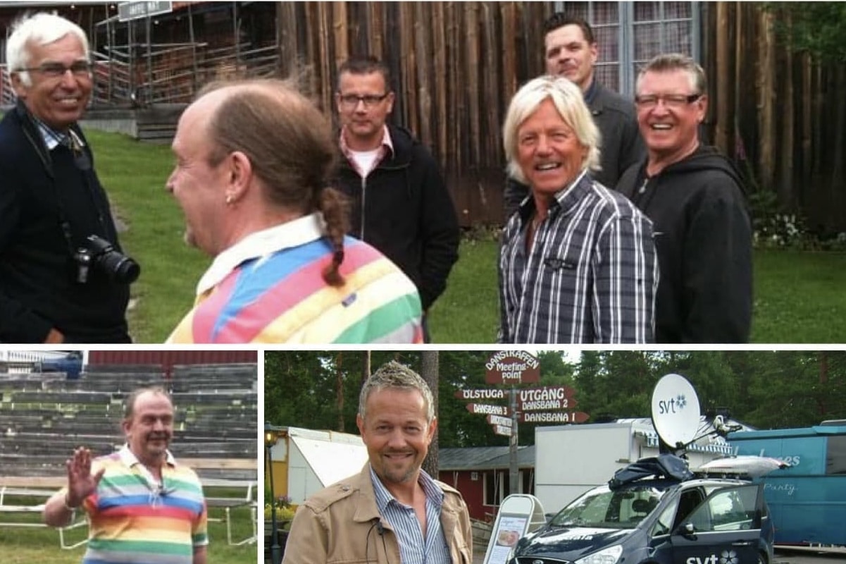 När Olle, Hasse och Dennis bjöd på skönsång i ottan direkt i SVT