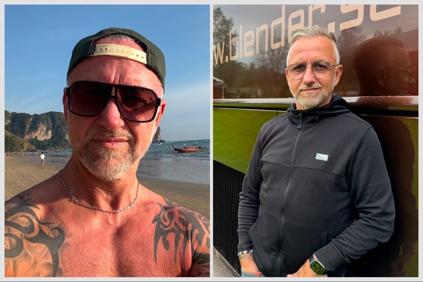 Ny höftkula och Thailandsresa – Så börjar Blender-Lasses ”helvetesresa”