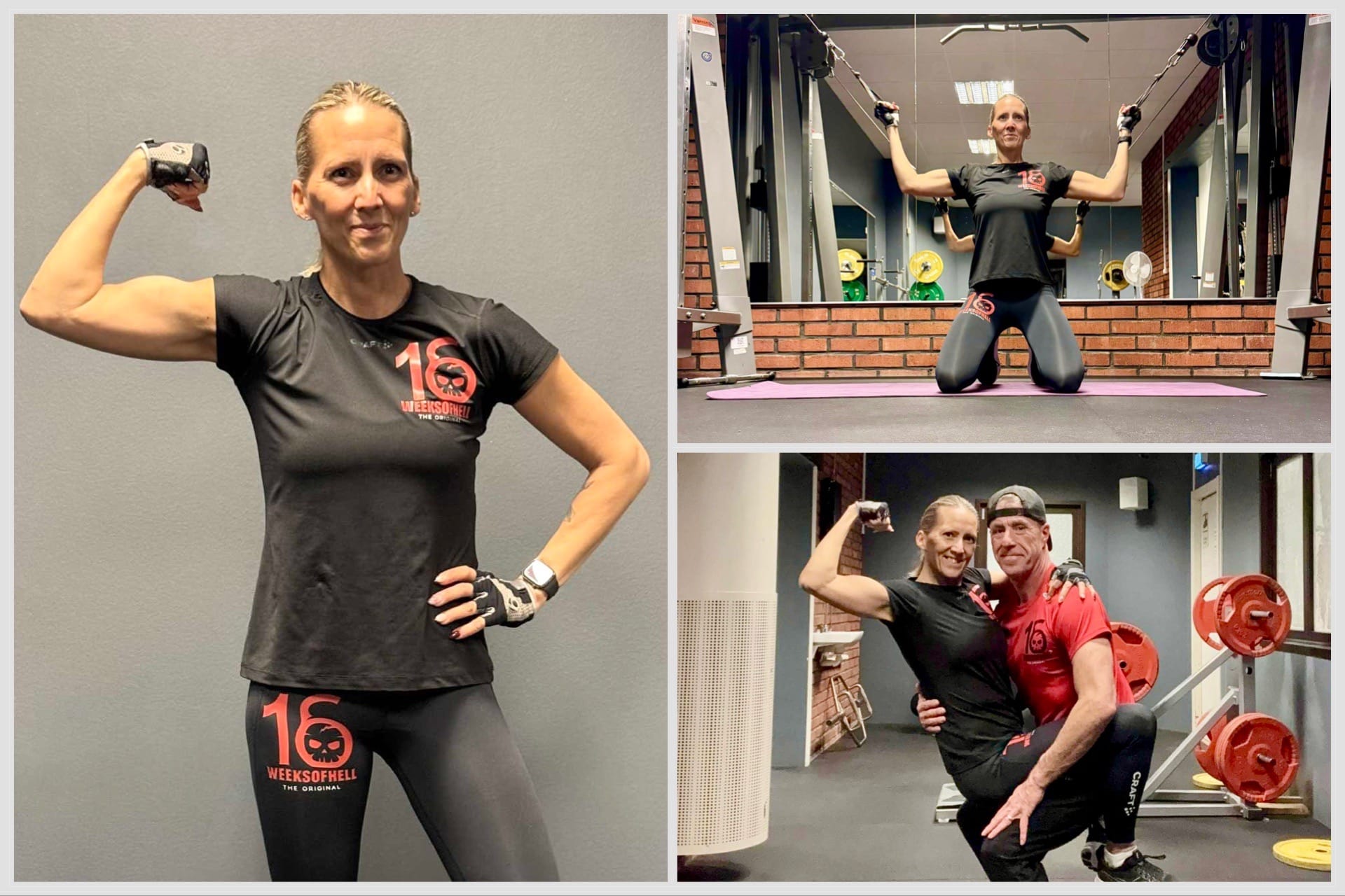 ”Jag övervann alla ursäkter och slapp ha ont i ryggen” – Sandra om 16 Weeks Of Hell