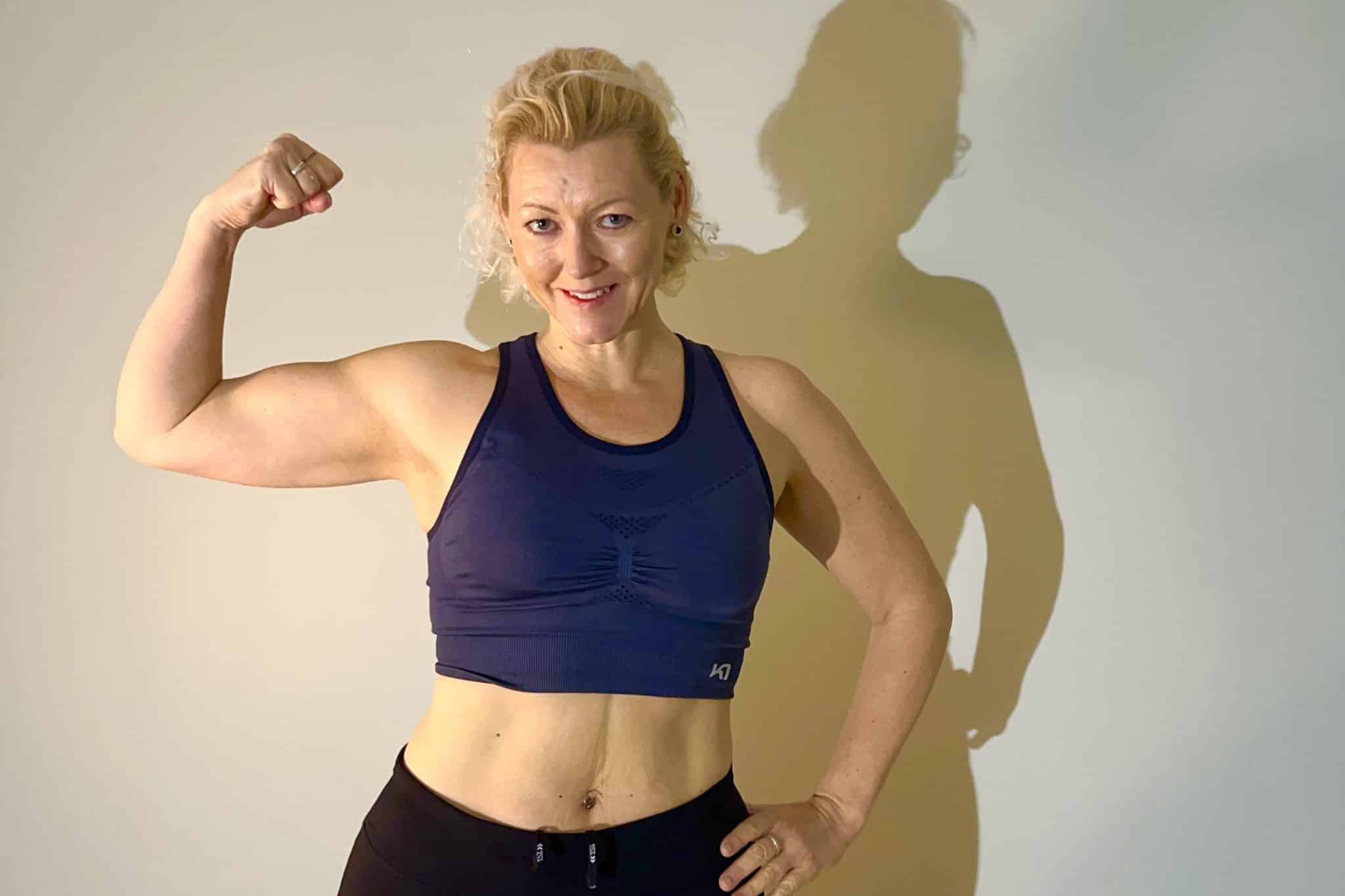 Sandra Estberg tog sig an den stentuffa utmaningen – och fick balans i livet